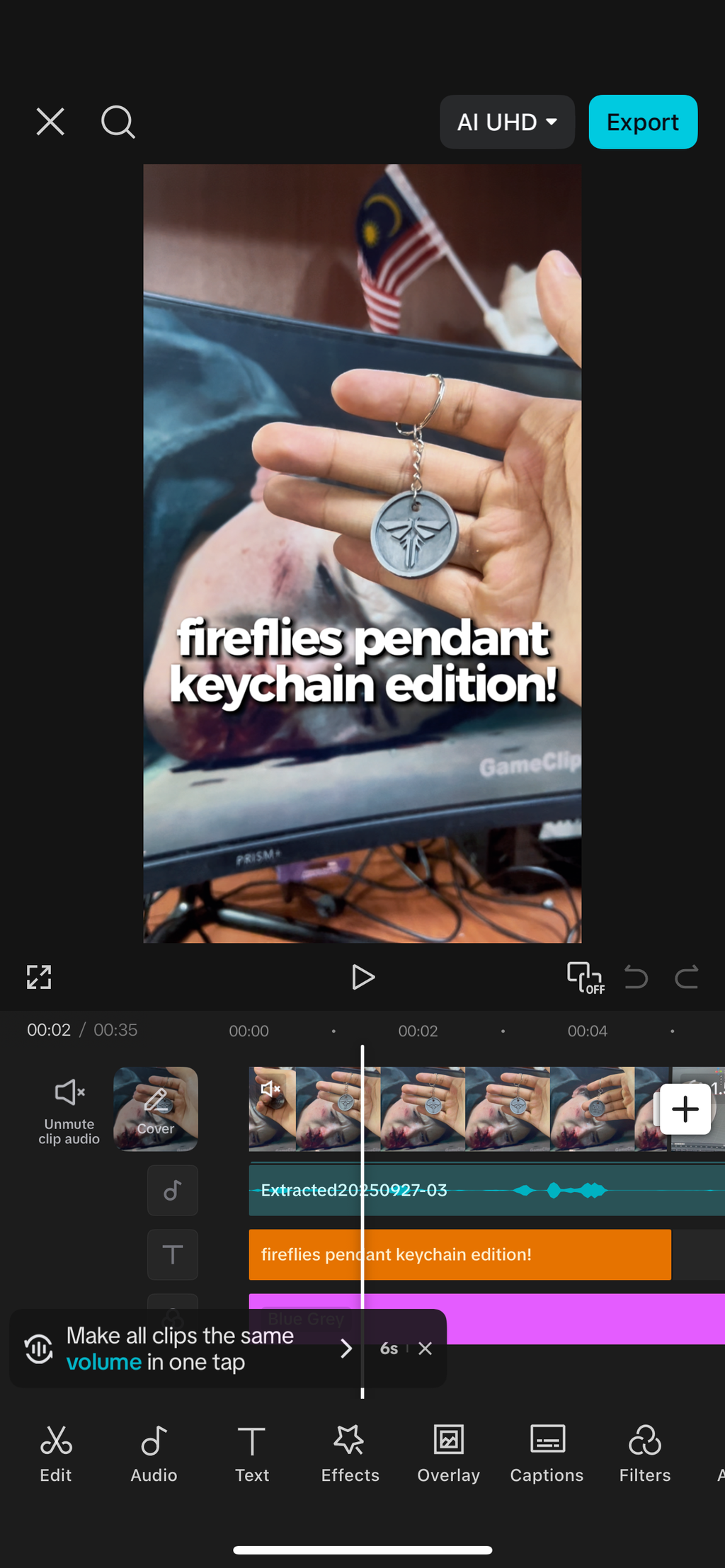short video editing service